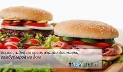 Бизнес-идея по организации доставки гамбургеров на дом