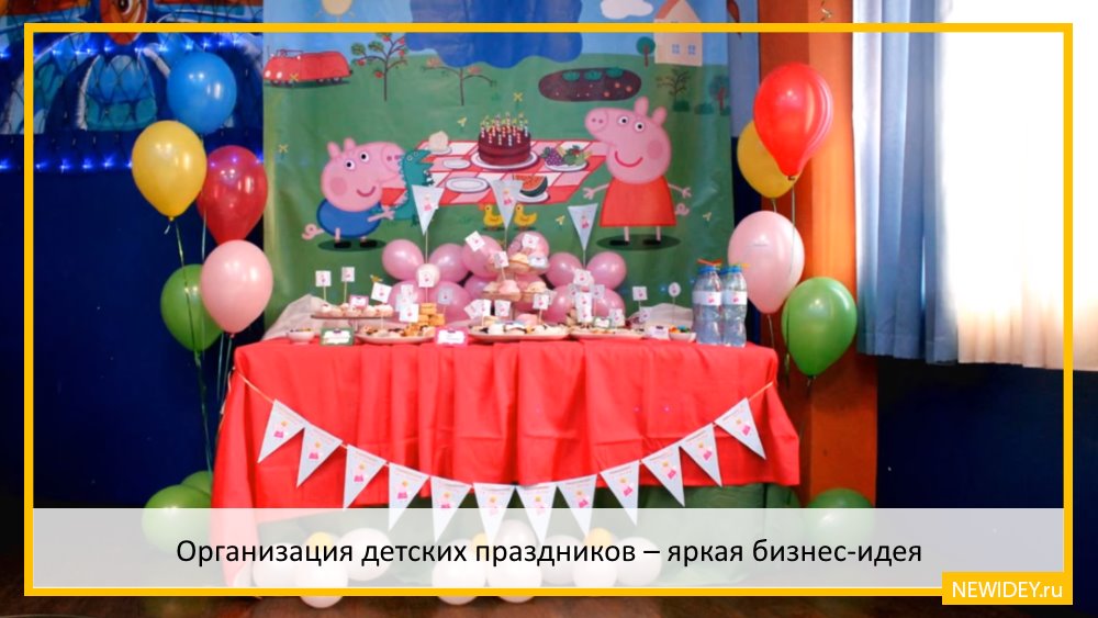организация детских праздников в москве